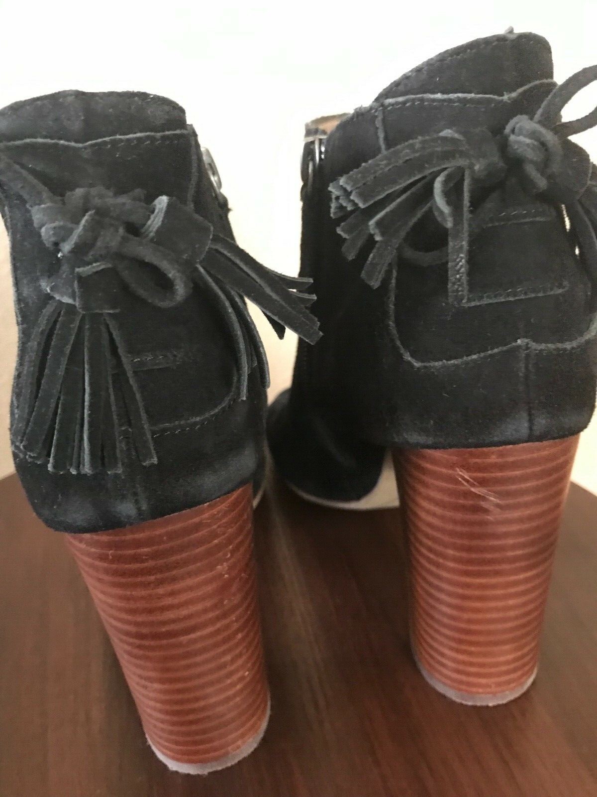 halogen snakeskin booties