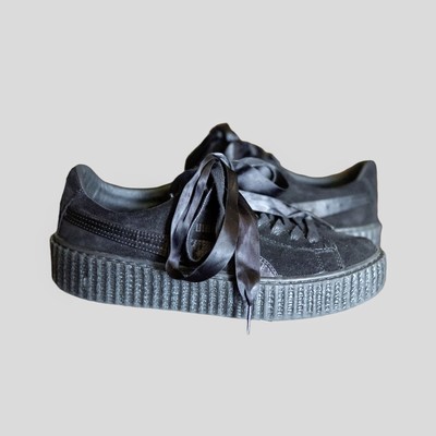 puma shoes rihanna women black