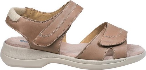 Cosyfeet Womens Sandals Cher Wide Fit 6E Width Sand UK Size 4 Extra Roomy - 第 7/8 張圖片