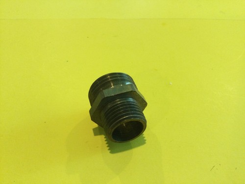 New unbranded 3/4" x 1/2" MNPT Brass Reducer (Swagelok # B-12-HRN-8) - Picture 3 of 3