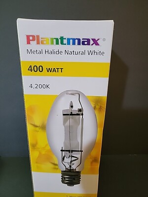 Plantmax PX-MS1000 4200K Metal Halide Lamp, 1000-watt, Natural White Spectrum