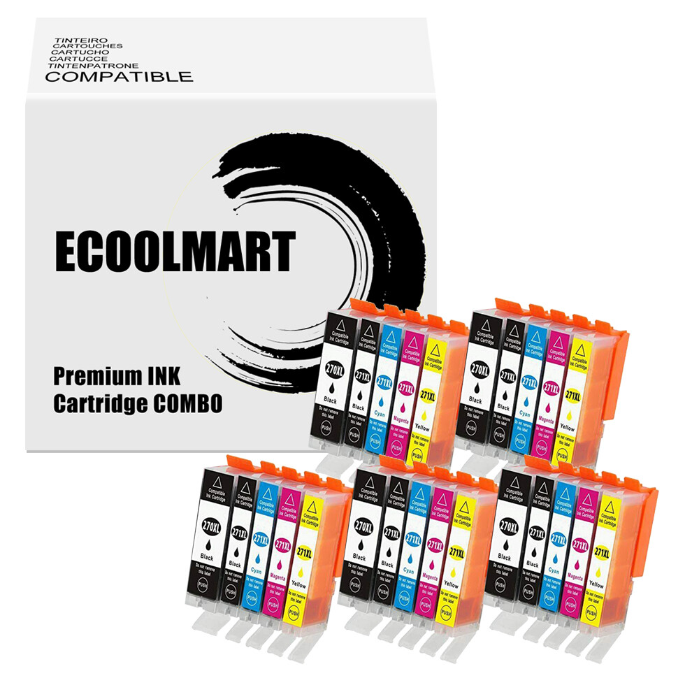 25PK Ink Cartridges for PGI-270XL CLI-271XL Pixma MG5720 MG5721 MG7720 MG6820