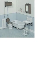 Dollhouse Miniatures 1:12 Scale Victorian Bathroom Kit #CB2111
