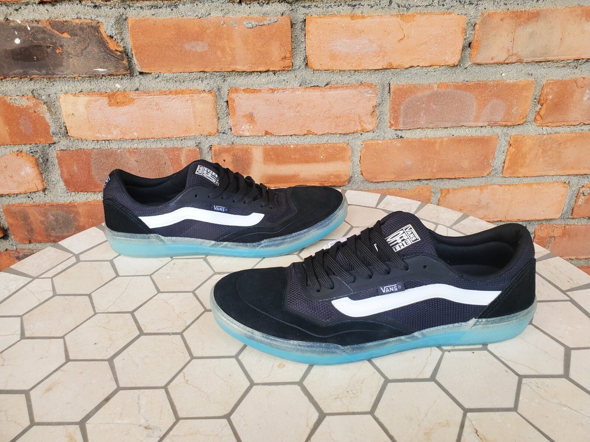 Size 8 - VANS Ave Pro Black White for sale online | eBay