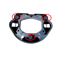 Mercedes-Benz W205 W213 Volante Base Metallo Piastra di Contatto Bulloni Viti 3x