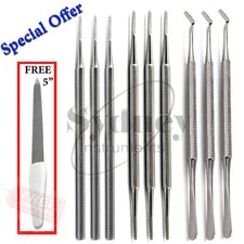 10 Pcs Foot Nail Dressing Filer Chiropody Podiatry Toe Ingrown