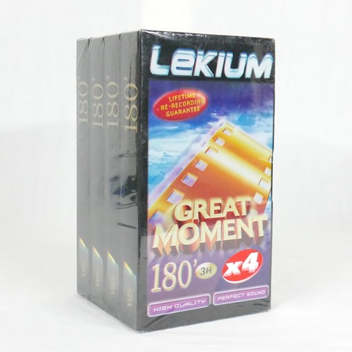 Lot De 3 Cassettes Audio LEKIUM CRX 90 (Type II Chrome) - Neuves Sous Blister