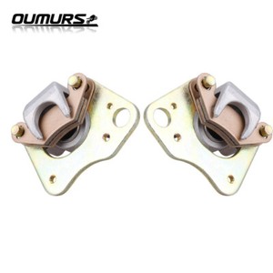 Front Left Right Brake Caliper Pads for Polaris ATP 330 500 Magnum 330 2005 2006