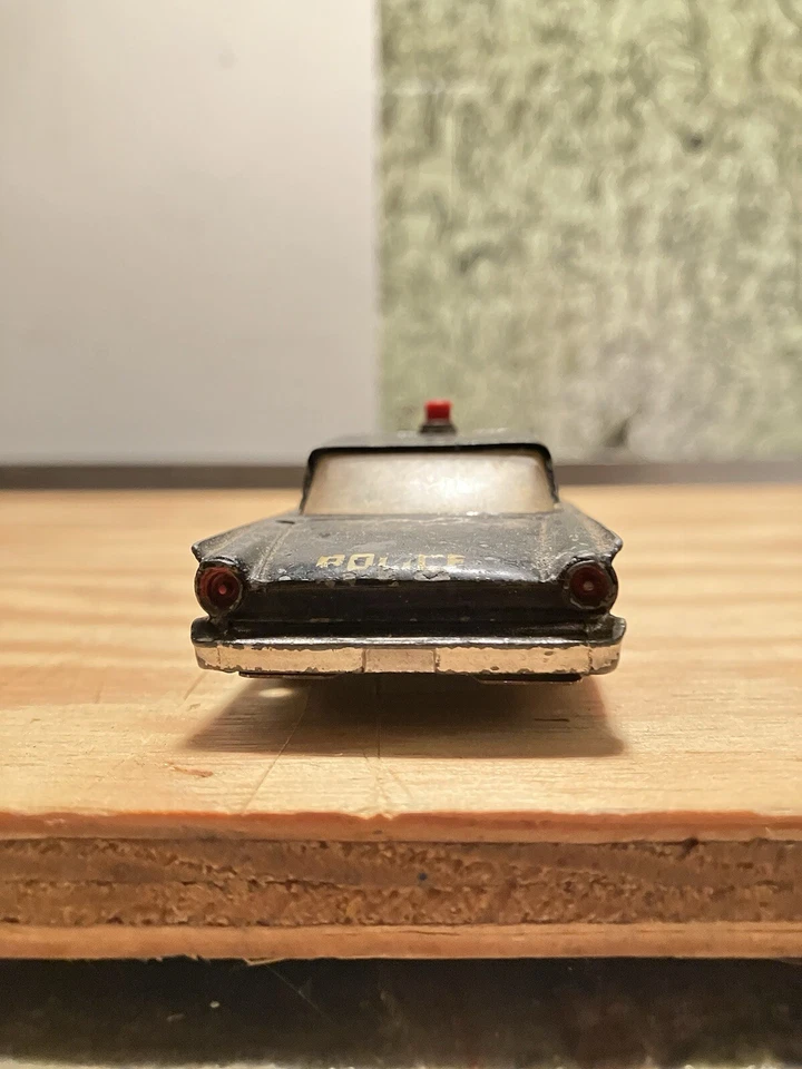 复古 Dinky Toys 福特 Fairlane 警车 Meccano Ltd 英国制造 — 第 4/4 张图片