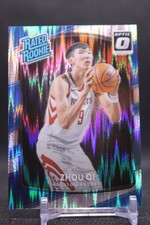 Zhou Qi #151 2017-18 Donruss Optic Rated Rookie Shock Houston Rockets RC