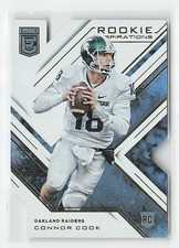 2016 Panini Donruss Elite Connor Cook Rookie Aspirations #RA-CC RC Raiders