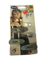 Vintage 1999 Goody intrigue hair clips 41313 - 3 Clips