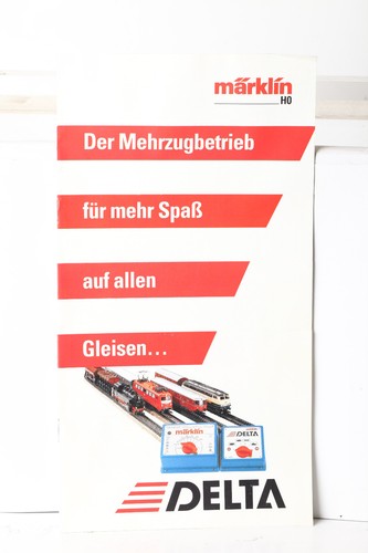 Märklin H0 Instrucciones para Delta Digital (330356) | Condition: Gut