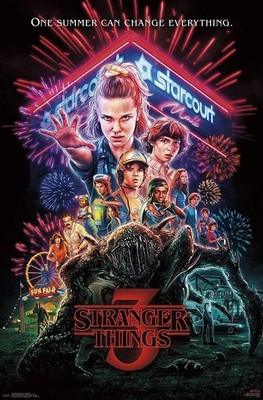 Poster - Stranger Things Season 3 Cover Sheet 24x36'' NEW 55385