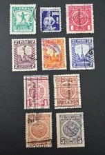 PERU Revenue Stamps - Unemployment Fund (Pro-Desocupados)   10 different