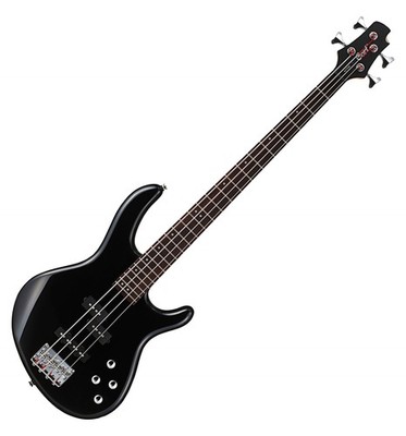 Spitzen 4-Saiter PJ E-Bass Action Plus von Cort mit Aktiv-Tonabnehmern Schwarz