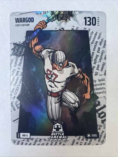 WARGOD (Mike Trout) Headlines Battlefoil Bo Jackson Battle Arena #HBF-6