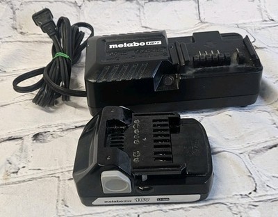 METABO HPT Hitachi UC18YKSL 18 Volt Charger & 1 BSL1815s 18V Li-Ion Battery