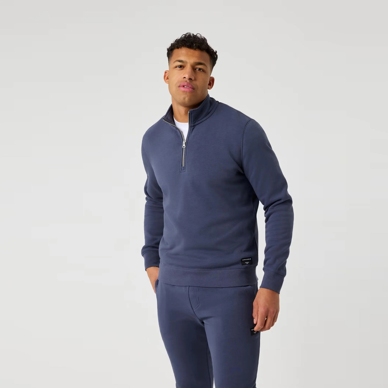 Bjrn Borg Centre Half Zip Sweatshirt Herren blaugrau 17390₽
