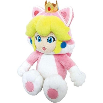 Super Mario 3D World Cat Peach Plush S San-ei Japan Official
