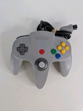 Official Nintendo 64 Gray Controller Authentic OEM N64 Remote NUS-005