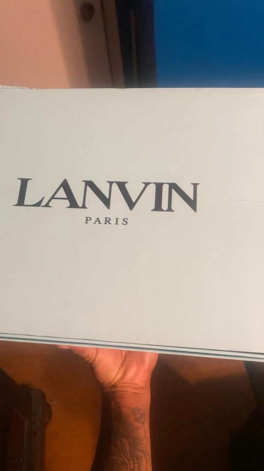 Lanvin Curb Arrugado Metálico.Talla 8.5 en HombreAceptando ofertas razonables Foto 4 de 4