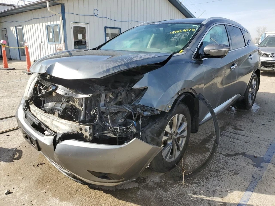 2015 Nissan Murano Trunk Lid Power Liftgate Gray Used Local Pick Up Only Foto 2 de 4