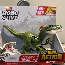 Robo Alive Dino Action Raptor Electronic Robotic Pet by ZURU