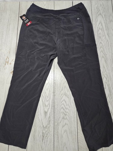 NEW Dickies EDS Essentials Medical Scrub Jogger Pants Gray DK005 PWPS Women's XL - Picture 9 of 16