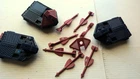 Vintage GI Joe Hydro Sled Parts Lot Vehicle 1986 Hasbro 80s Toys ARAH Cobra