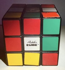Original Rubik's Cube 1980s Retro Ideal Toys Retro Handheld Game Puzzle Colorful