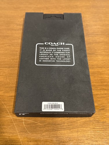 iPhone 12 Mini 5.4" Case By Coach Leather Slim Protective Case For iPhone 12 Min - Zdjęcie 3 z 3