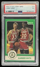 1984-85 Star Larry Bird Career Data #16 Celtics PSA 7