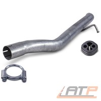 Abgasrohr Endrohr FÜR Volvo C30 S40 V50 1.8 2.0 BJ 04-12