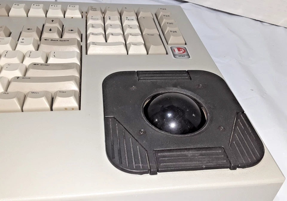 Cortron 121 Military Grade Rugged Professional Keyboard with Trackball -UNTESTED - Image 3 of 4