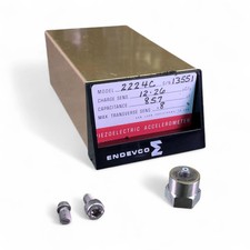 Endevco Mini General Purpose PE Accelerometer 2224C 12.26 pC/g Sensor (BO!)