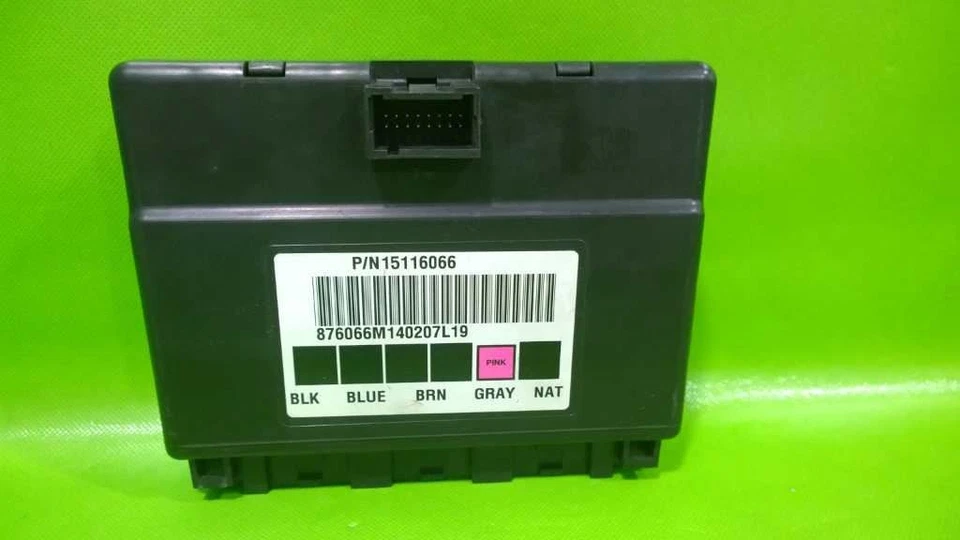03-06 ESCALADE BCM MÓDULO DE CONTROL DE CARROCERÍA OEM 4287-8 Foto 4 de 4
