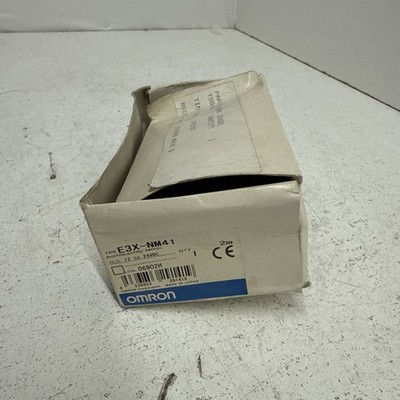 Omron Fiber Optic Amplifier Photoelectric Sensor E3X-NM41 **NOS**