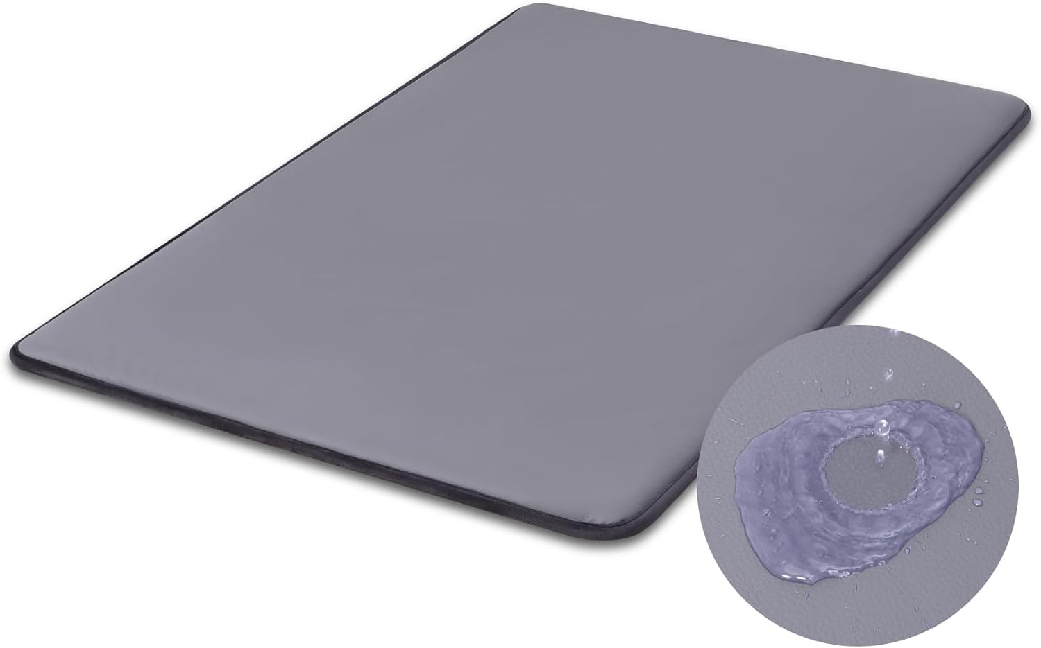 Cuccia Cane Esterno Media Impermeabile,90X57 Cm,Cuccia per Cani in Pelle Artific