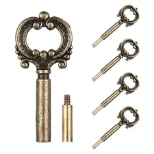 4 Piece Lamp Switch Knob, On/Off Replacement Lamp Knob, Metal Vintage Lamp Ba