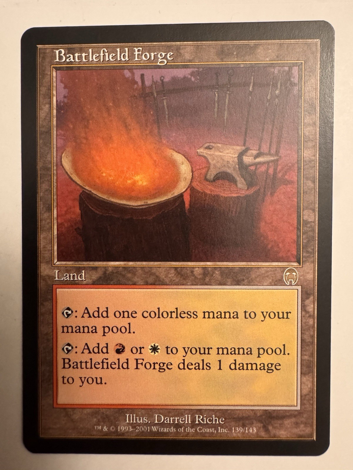 Battlefield Forge #139 (LP) Apocalypse APC Magic MTG