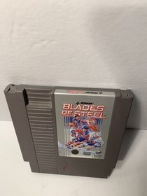 Vintage NES Blades Of Steel Nintendo Game Cartridge Konami Hockey Made In Japan