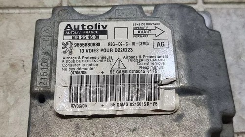 PEUGEOT 407 SW 6E Airbag-Steuergerät 603554600 9655880880 1.60 Diesel 18235007