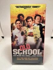 Old School (VHS, 2003) R-Rated Version NEW SEALED Rare!