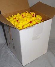 300 Pcs Mini Yellow Rubber Ducks Duckies