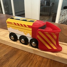 BRIO Wooden railway SNOW PLOW TRAIN 33606 USA Seller