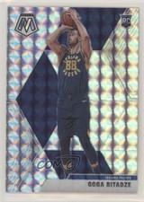 2019-20 Panini Mosaic Rookies Silver Mosaic Prizm Goga Bitadze #225 fm0