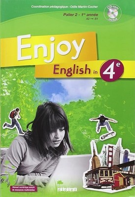 Enjoy English 4e Livre + CD-Audio-Rom - Alfaïa, Nadine