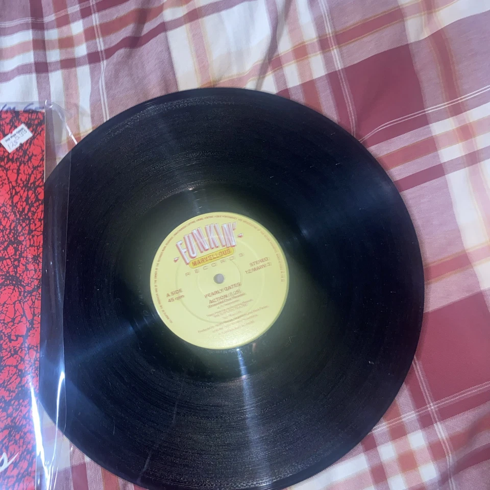 Pearly Gates-"Action" 12" UK Import HI NRG Funkin' Marvellous Label - Image 4 of 4