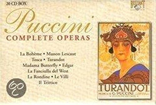 Полное собрание опер Пуччини на 20 cd (V.v.) (CD) (ИМПОРТ ИЗ Великобритании)